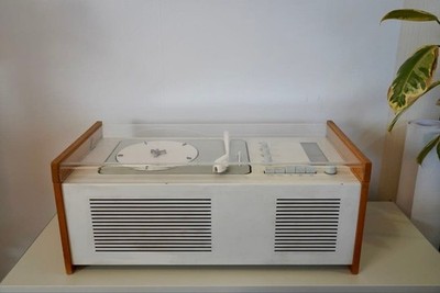 【未使用新品】 BRAUN ABK40 type 4823 MOMA Braun SK5 Audio System Radio Turntable Acrylic Lid MoMA Collection