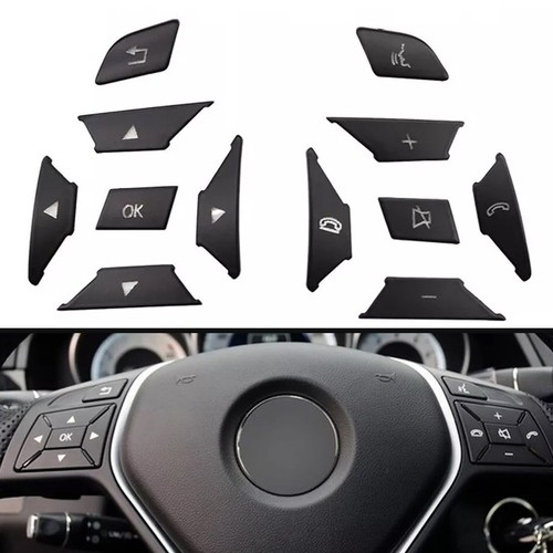Steering Wheel Switch Button Car Interior Black Color Direct Replacement - Picture 2 of 12