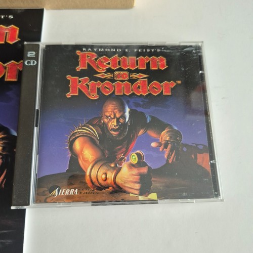 Return to Krondor Pc Big Box RPG vintage retro Sierra Cd Rom 1998 - Picture 8 of 10