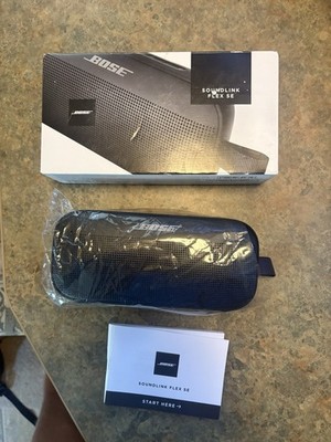Bose SoundLink Flex SE Portable Bluetooth Speaker Black