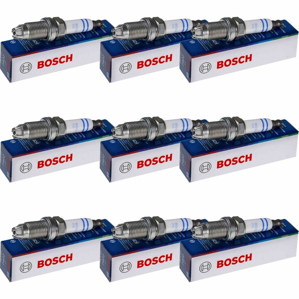 9X Bosch ZüNdkerze FüR VW Golf V 1K1 1.6 FSI 1.4 Touran 1T1 1T2 5M1 521 Audi-image