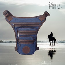 BORSA A GOCCIA GAMBE CAVALLO EQUITAZIONE vita borsa hacking trail allenamento cavallo 