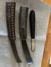 antyk nóż farierowy HELLER BROS CO NEWARK N.J. USA i 2 więcej niemarkowe