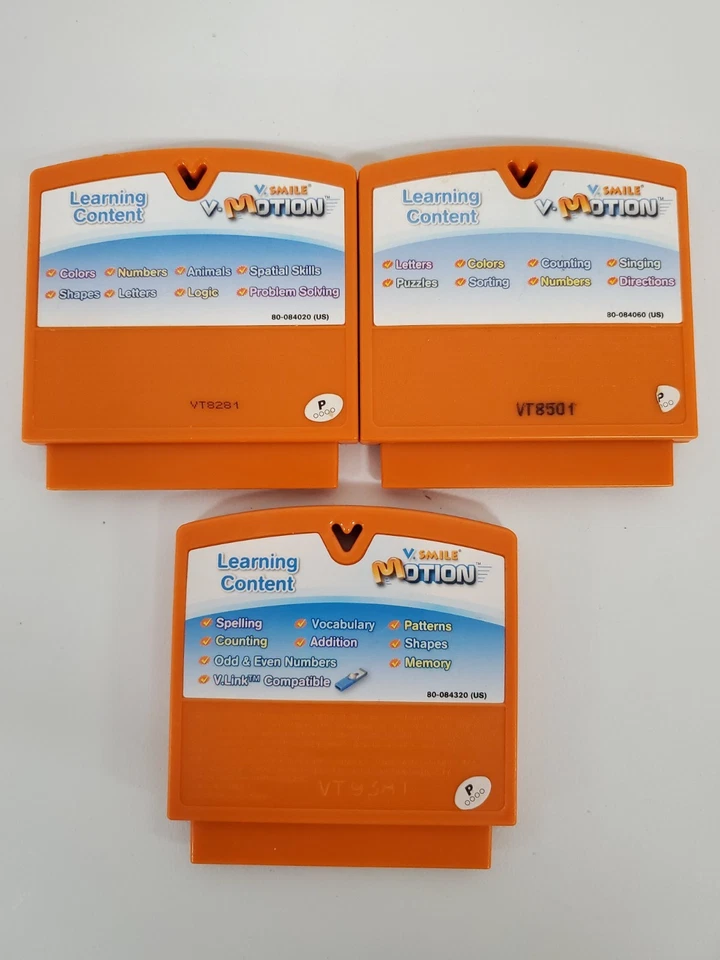 LOT 3 VTECH VSMILE VMOTION GAMES V Tech V Smile V Motion Tinkerbell Thomas Dora - Image 2 of 4