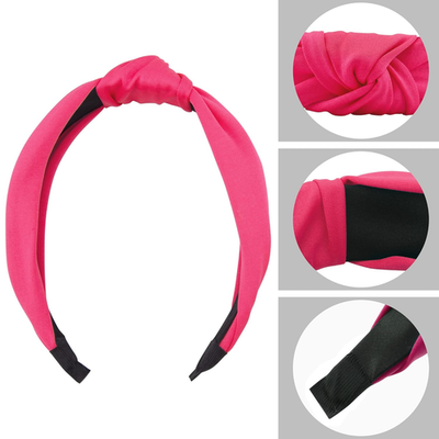 SIQUK 15 Pieces Top Knot Headbands for Women in 15 Colors  display picture 3