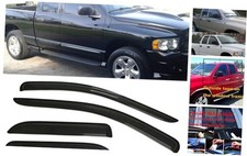Smoke Tinted Window Sun Rain Visors Vent Guard Deflector Shade Compatible with