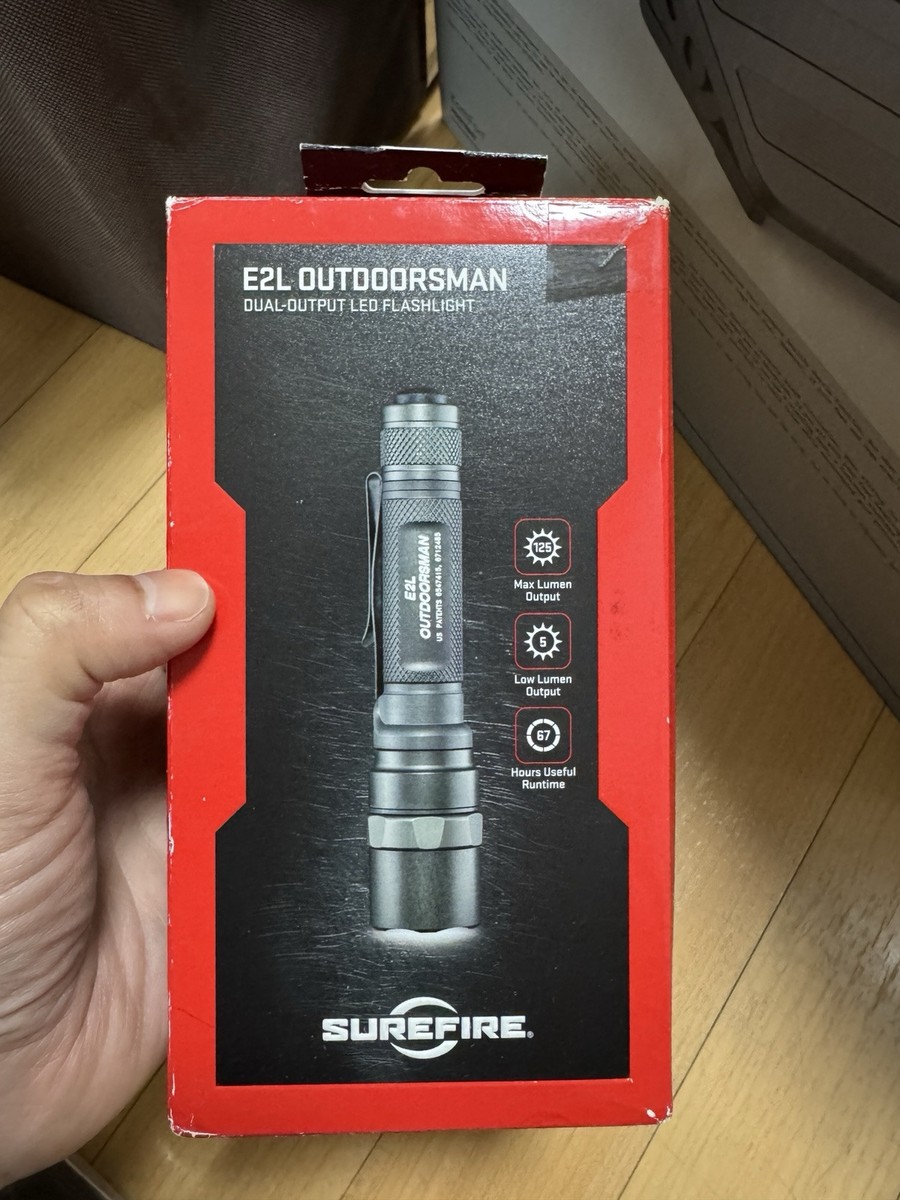 SureFire E2l Outdoorsman Dual Output LED Flashlight E2l-a