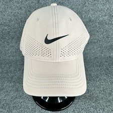 Nike Dri-FIT ADV Rise Perforated Size L/XL Tennis Golf Hat Men's Pink Oxford 601