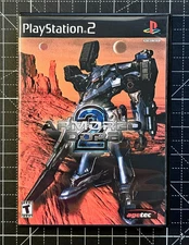 PlayStation 2 PS2 Armored Core 2 Custom Case NO Game No Manual