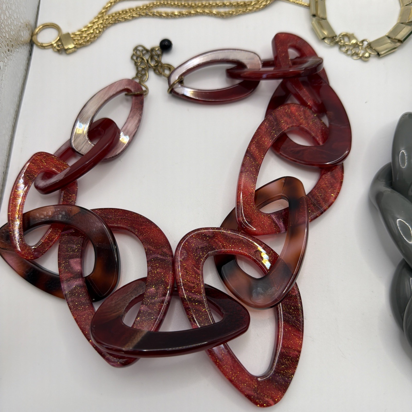 Chunky Statement Necklaces And Bracelets For Women - image 2