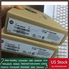 New Sealed Allen-Bradley 1746-NO4V SLC 500 PLC Analog Output Module US Free Tax