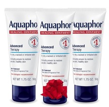 Aquaphor Advanced Therapy Healing Ointment 1.75oz Tube Pack of 3