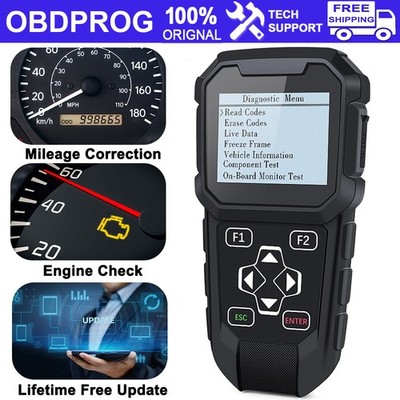 Odometer Correction Mileage Adjustment OBD2 Scanner Automotive Car Diagnostic