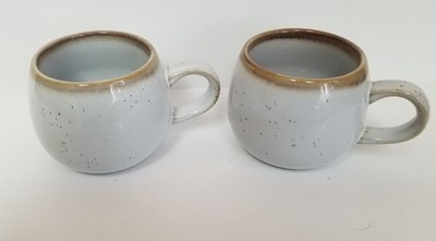 Set Of 2 Hearth & Hand Magnolia Stoneware Reactive Glaze Coffee Mug Tea Cups
