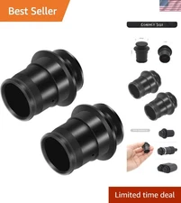 2-Pack Universal Waterproof Dustproof Cigarette Lighter Covers for Vehicles