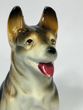 Vintage Ceramic German Shepherd Dog Figurine 8