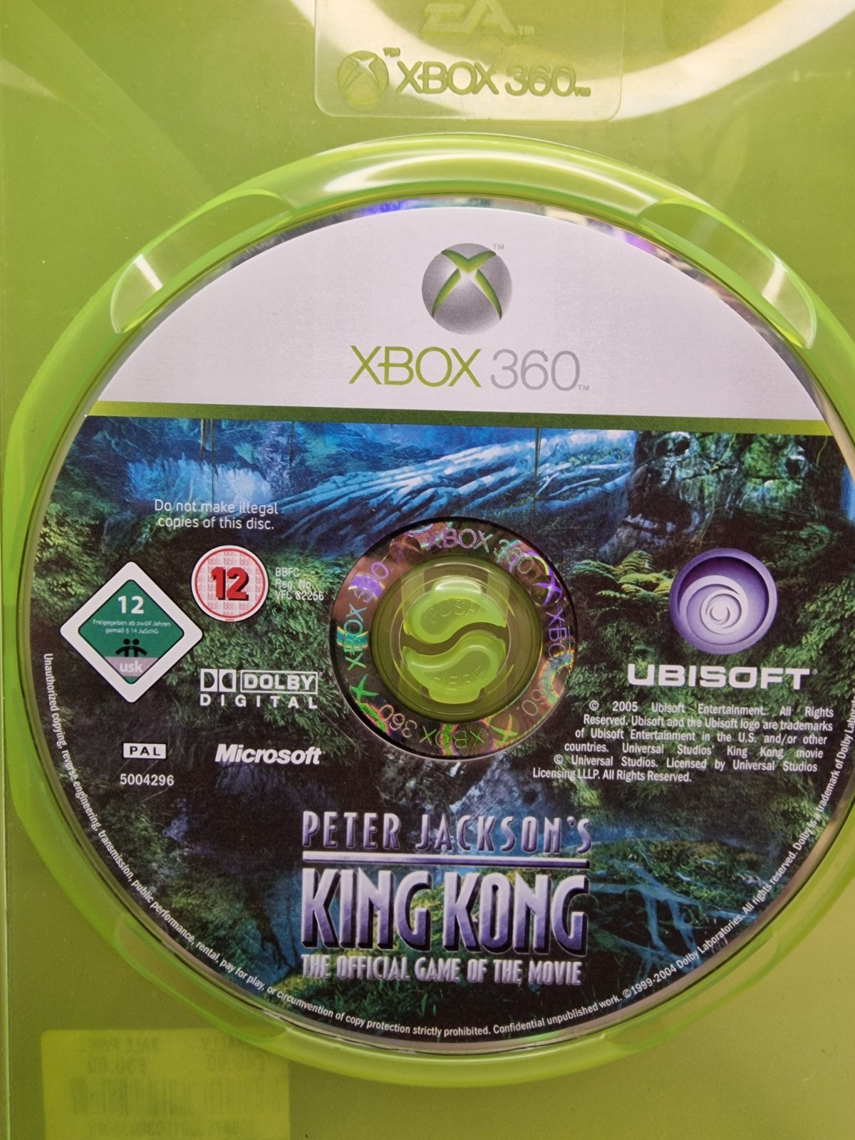 Peter Jackson's King Kong (XBOX 360, 2005)