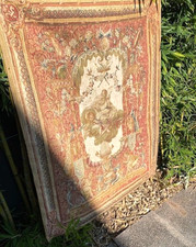 Arazzo da parete antico Francese riproduzione primo 900  Manifattura  Rambuillet