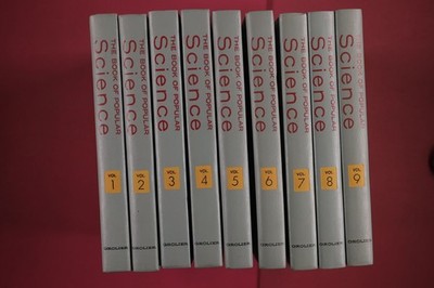 281436 THE BOOK OF POPULAR SCIENCE Grolier Incorporated HC