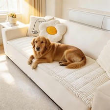 Couch Cover for Dogs Washable, Fuzzy Pet Couch Covers for 3 Cushion Sofa Pet ...