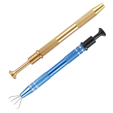 Grevosea 2 Pack Jeweler's Pick up Tool, Piercing Ball Grabber Tool with 4 Pro...