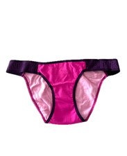 Victoria's Secret PINK Logo Bikini Panty Fuschia