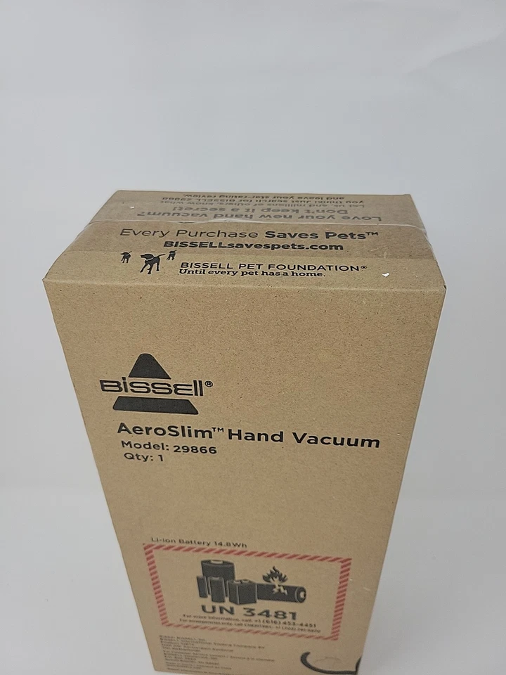 Bissell Aerosmith Cordless Hand Vacuum Blue Model # 29866 - Image 2 of 4