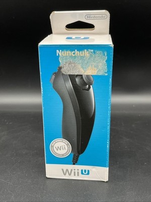 Nintendo Wii Nunchuk Original Neu Unbespielt Schwarz 