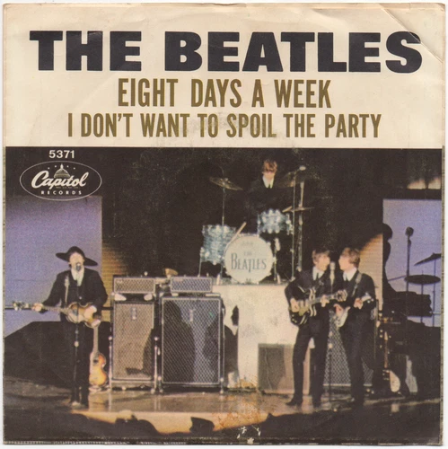 BEATLES Eight Days A Week EAST COAST CAPITOL 45 w/ PICTURE SLEEVE