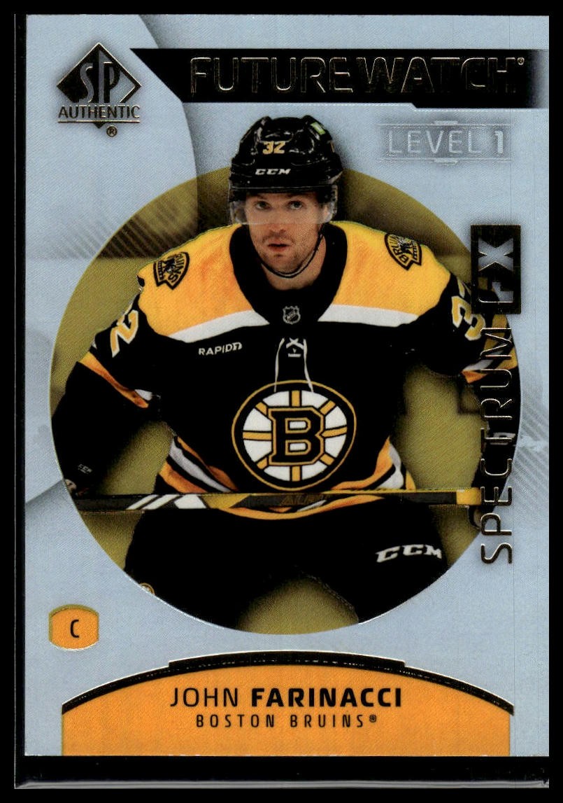 2025-26 SP Authentic #S-56 John Farinacci Spectrum FX