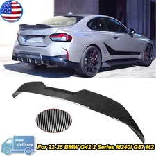 PSM STYLE CARBON COLOR TRUNK SPOILER FOR 2022-2024 BMW G42 2 SERIES M240i G87 M2