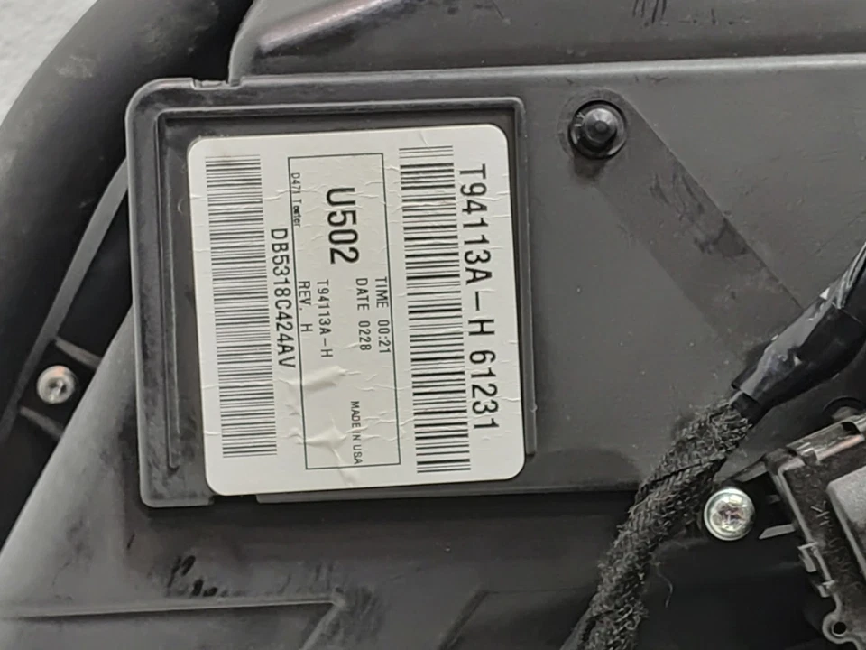 FORD EXPLORER REAR HVAC AC CLIMATE HEATER BLOWER HOUSING BOX 2013 - 2019 OEM - Image 3 of 4