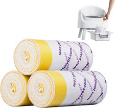 Litter Box Liners Autoscooper 11 Open Top Self Cleaning 3 Rolls 60 Pcs