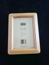 Furio Wood Studio Collection Solid Oak 4X6 Photo Size Light Color Vintage 1995
