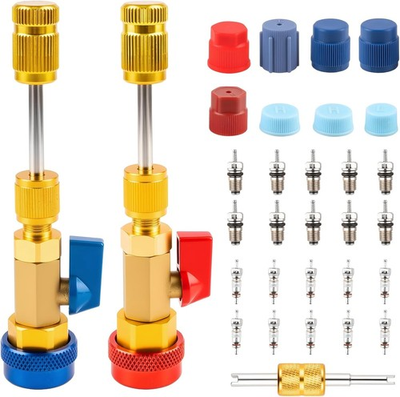 #ad 31PCS Professional AC Valve Core Removal Tool for R134A Refrigerant Systems Qui $28.84