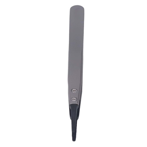 Round Elbow Tweezers Antistatic Tweezers With Interchangeable Plastic Tip - Picture 2 of 12