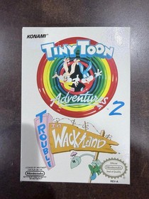 Tiny Toon Adventures 2 Trouble in Wackyland for Nintendo NES Complete CIB
