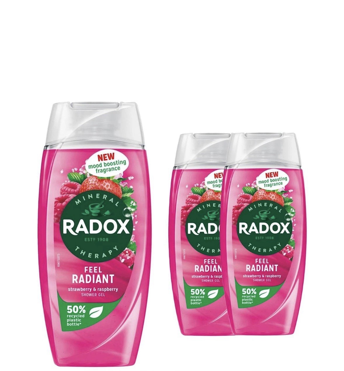 Radox Mineral Therapy Feel Radiant Shower Gel 225 Ml - Image 2