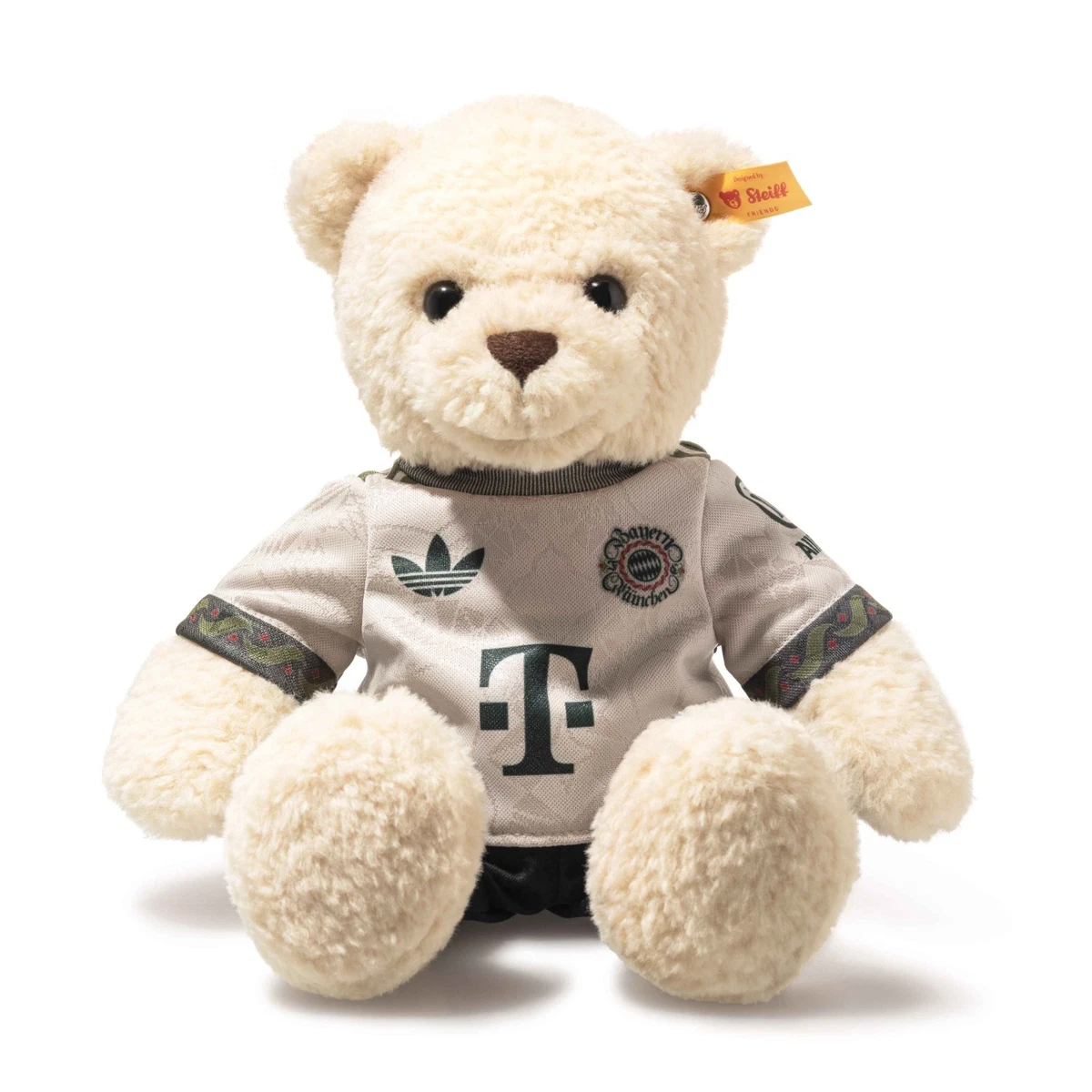 Steiff Knuffi Teddybär – 30 Cm – Weiß/grau – Hochwertiges Kuscheltier Für Babys & Kinder