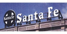 Blair Line 2511 HO/S/O Scale Santa Fe Rooftop Sign