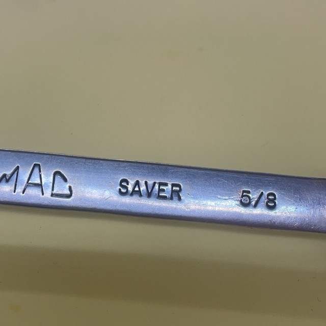 Mac 5/8” Combination Wrench Knuckle Saver 5381710 USA Made Look for