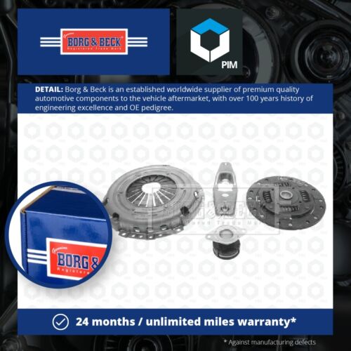 Clutch Kit 3pc (Cover+Plate+Releaser) fits VW UP 1.0 2011 on B&B VOLKSWAGEN New - Picture 1 of 3