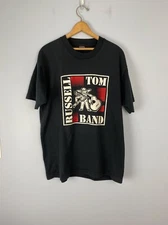Vintage Tom Russell Band Tee, Size XL Screen Stars Best Made in USA Folk Country