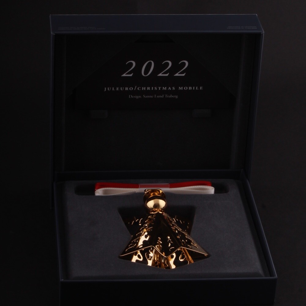 Georg Jensen 2022 Christmas Mobile: Lace Angel. S. Lund Traberg