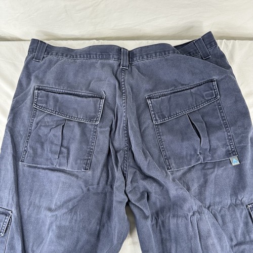 2 Pairs! Vintage Y2K Levi’s Silvertab Blue Baggy Chino Cargo Pants 42x32 Skate - Picture 12 of 17