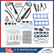 Timing Chain w/Tools + Head Gasket Bolts Kit for 04-06 Ford F150 Expedition 5.4L