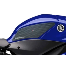 PUIG SPECIFIC SIDE TANK PADS SET FOR YAMAHA YZF-R6 600 2017 > 2020 BLACK 20096N