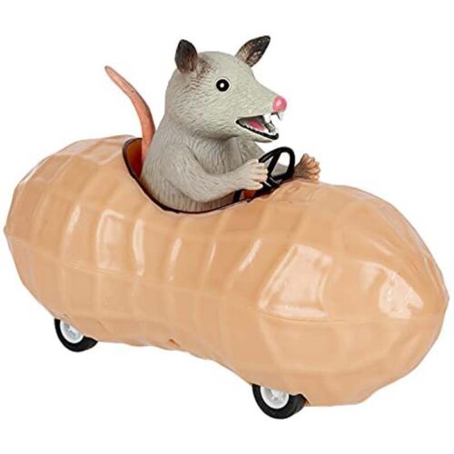 Racing Possum In A Peanut Funny Gag Gift Race Racing Racer Fun Play Viinyl - Picture 1 of 2