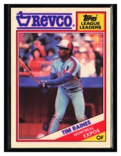 1988 Topps Revco League Leaders #5 Tim Raines
