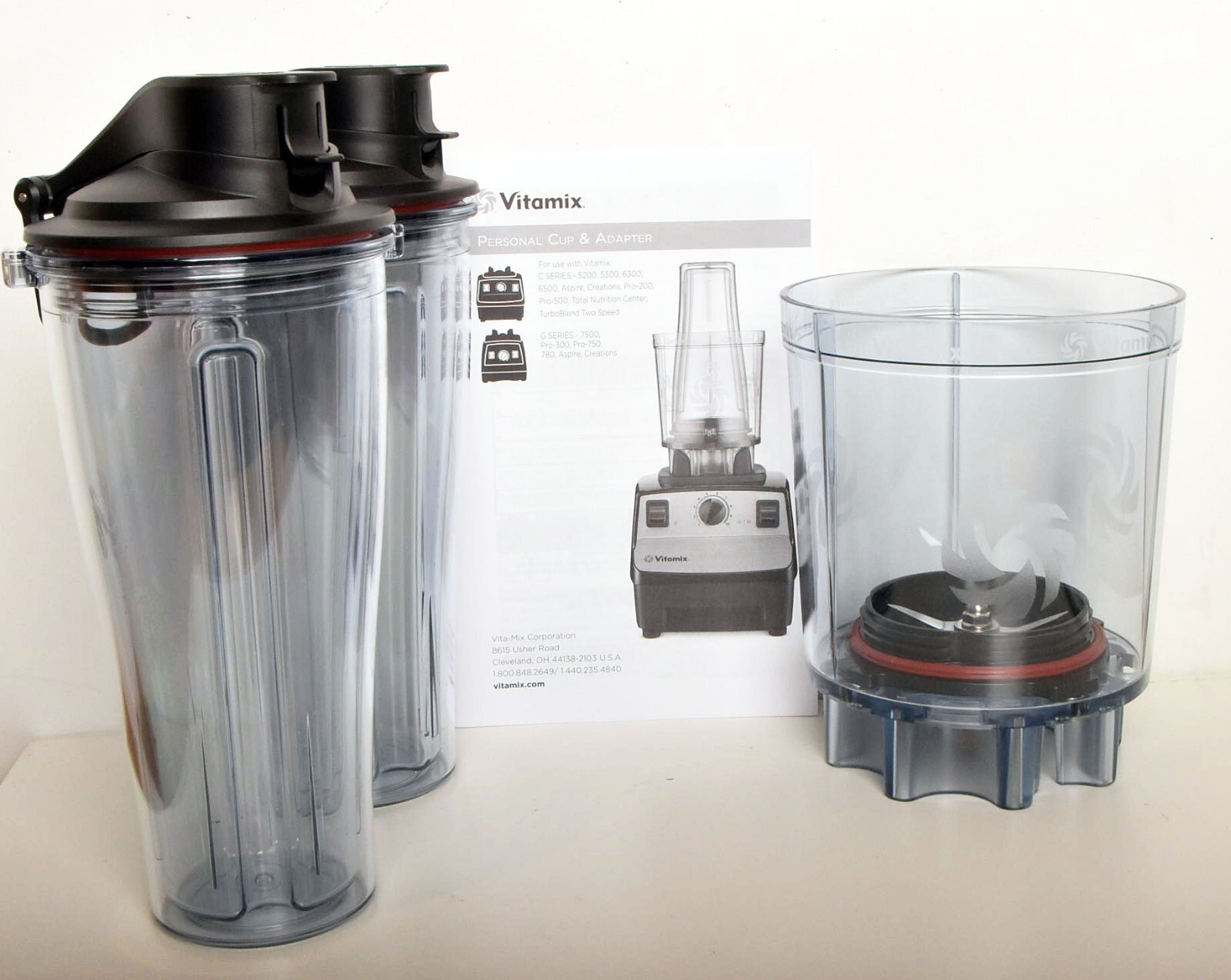Vitamix Personal Cup Adapter Blender w/ 2 Cups OPEN BOX eBay